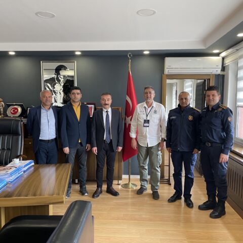 Visita al Cuerpo de Bomberos de Ankara. Turquía.