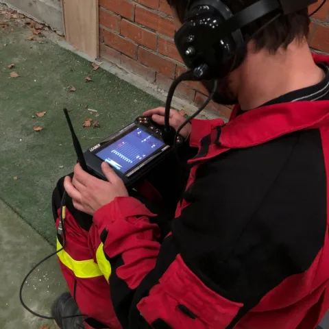 Prácticas RADAR SCAN Y Geófono.