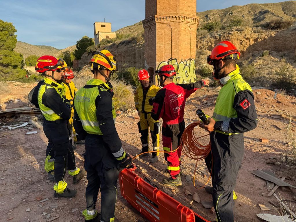Curso LEADER HASTY y Radar SCAN bomberos de Alicante búsqueda técnica
