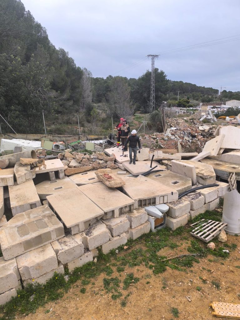 evaluaci&oacute;n operatividad binomios K9 Bomberos GIRECAN